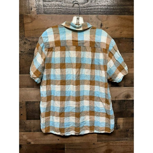 The North Face Men's Short Sleeve Button Up Size Large - Picture 3 of 4